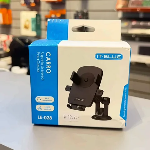 Suporte universal de celular para carro com ventosa